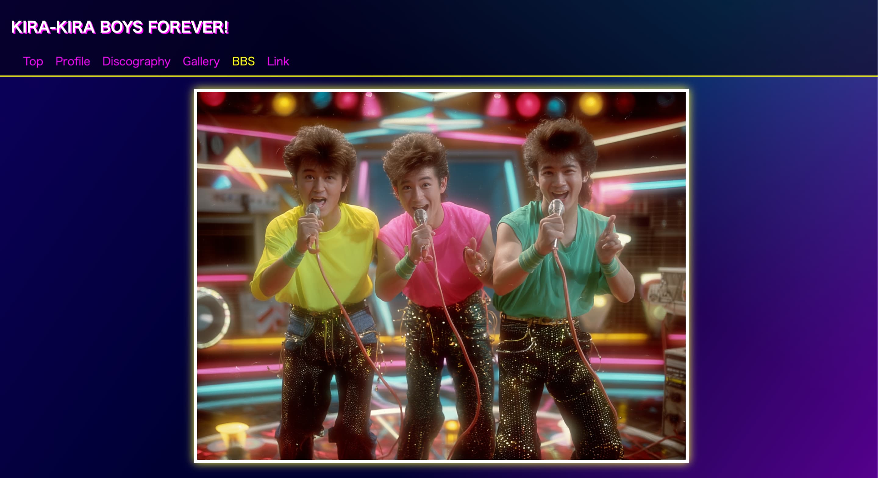 KIRA-KIRA BOYS FOREVER!